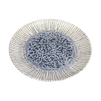 Тарелка Porland Iris Blue, 17 см