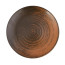Тарелка Porland Lykke Brown, 17 см