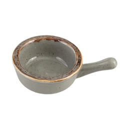 Мини-диш с ручкой Porland Seasons Dark Grey, 7х13 см 