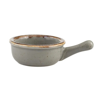 Мини-диш с ручкой Porland Seasons Dark Grey, 7х13 см 