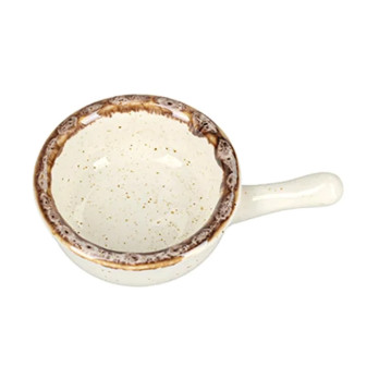 Мини-диш с ручкой Porland Seasons Beige, 7х13 см 