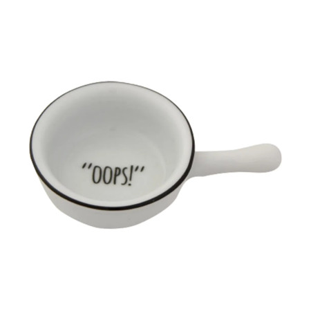 Мини-диш с ручкой Porland Be Happy, 7х13 см 