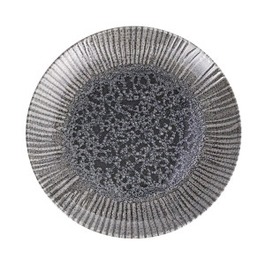 Тарелка Porland Iris Grey, 21 см