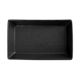 Блюдо прямоугольное Porland Seasons Black, 16х10 см 