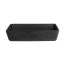 Блюдо прямоугольное Porland Seasons Black, 16х10 см 