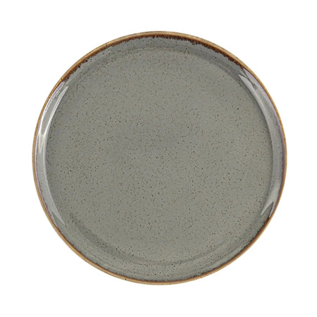 Тарелка для пиццы Porland Seasons Dark Grey, 20 см 