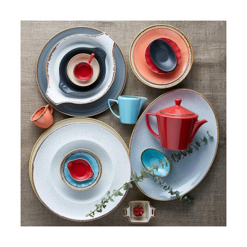 Тарелка для пиццы Porland Seasons Red, 20 см 