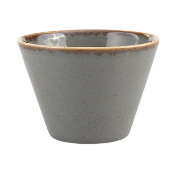 Чаша коническая Porland Seasons Dark Grey, 12 см 