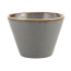 Чаша коническая Porland Seasons Dark Grey, 12 см 