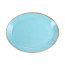 Блюдо овальное Porland Seasons Turquoise, 24х19 см 