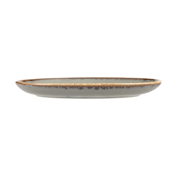 Блюдо овальное Porland Seasons Dark Grey, 24х19 см 