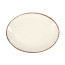Блюдо овальное Porland Seasons Beige, 24х19 см 