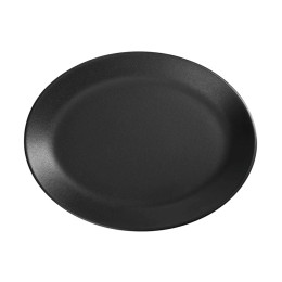Блюдо овальное Porland Seasons Black, 24х19 см 