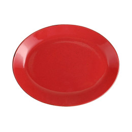 Блюдо овальное Porland Seasons Red, 24х19 см 