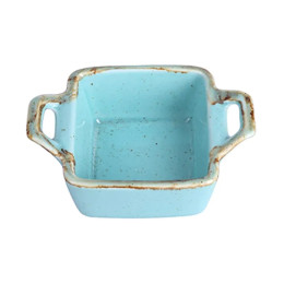 Соусник квадратный Porland Seasons Turquoise, 7х10 см