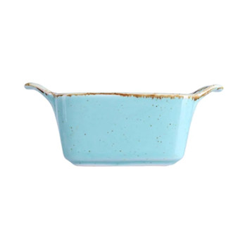 Соусник квадратный Porland Seasons Turquoise, 7х10 см