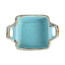 Соусник квадратный Porland Seasons Turquoise, 7х10 см