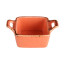 Соусник квадратный Porland Seasons Orange, 7х10 см