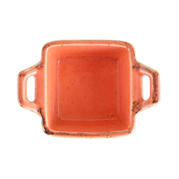 Соусник квадратный Porland Seasons Orange, 7х10 см