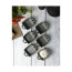 Соусник квадратный Porland Seasons Dark Grey, 7х10 см 