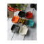 Соусник квадратный Porland Seasons Yellow, 7х10 см 