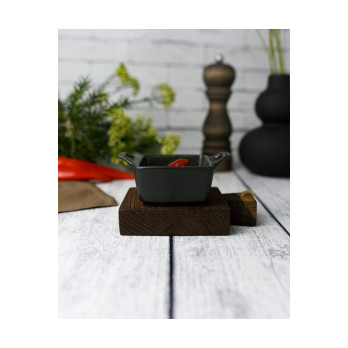 Соусник квадратный Porland Seasons Black, 7х10 см  