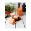Соусник квадратный Porland Seasons Orange, 7х10 см