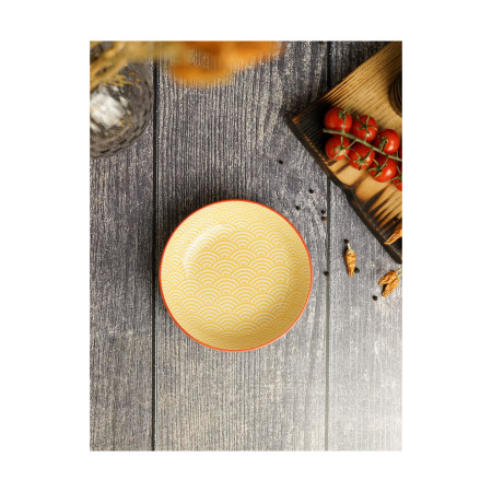 Mix&match yellow plate 14cm