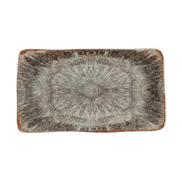 Блюдо прямоугольное Porland Stoneware Iris, 28,5x16 см
