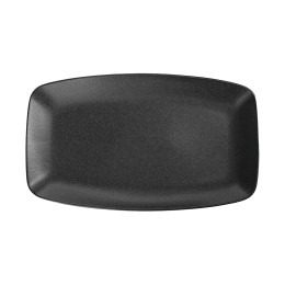 Блюдо прямоугольное Porland Seasons Black, 31x18 см 