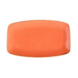 Блюдо прямоугольное Porland Seasons Orange, 31х18 см  