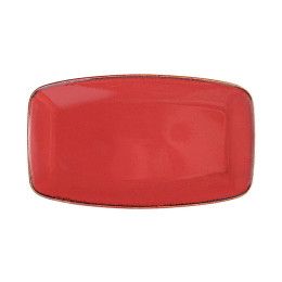 Блюдо прямоугольное Porland Seasons Red, 31х18 см  