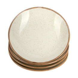 Набор глубоких тарелок Porland Seasons Beige, 21 см, 4 шт.