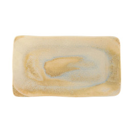 Блюдо прямоугольное Porland Stoneware Pearl, 38х22 см