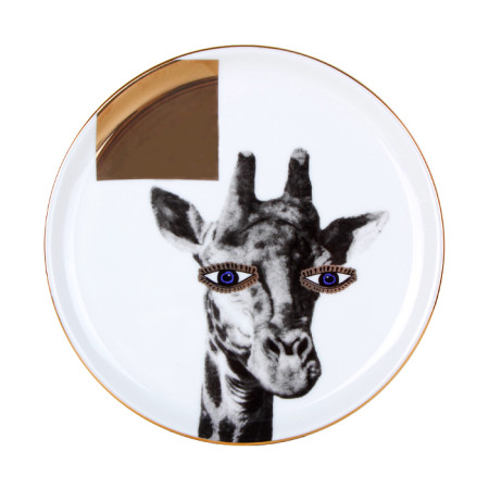 Тарелка мелкая 20 см  Wild Life Giraffe