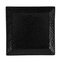 Тарелка квадратная Porland Ethos Black Moss, 18 см