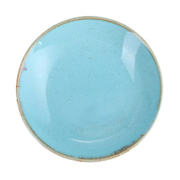 Тарелка глубокая Porland Seasons Turquoise, 30 см